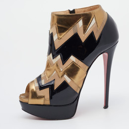 Christian Louboutin: Многоцветные ботинки 