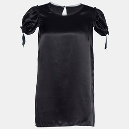 Dolce & Gabbana: Чёрный топ 