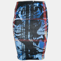 McQ by Alexander McQueen: Чёрная юбка 
