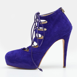 Brian Atwood: Фиолетовые ботинки 