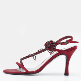 Stuart Weitzman: Бордовые сандалии 