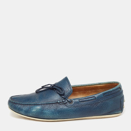 Tod's: Голубые мокасины 