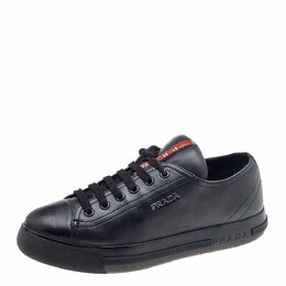 Prada Sport: Чёрные кроссовки 