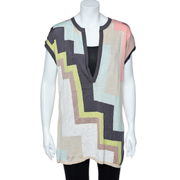 M Missoni: Многоцветный топ 