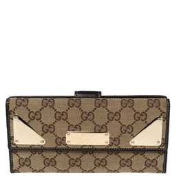 Gucci: Тёмный кошелёк  GG