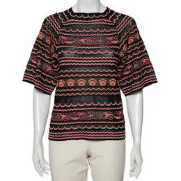 M Missoni: Многоцветный топ 