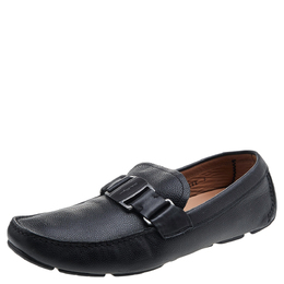 Salvatore Ferragamo: Чёрные мокасины 