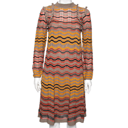 M Missoni: Многоцветное платье 