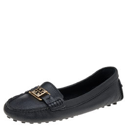 Tory Burch: Чёрные мокасины 