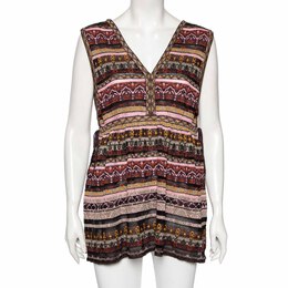 M Missoni: Многоцветный топ 