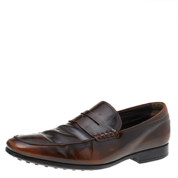 Tod's: Тёмные мокасины 