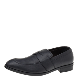 Ermenegildo Zegna: Чёрные мокасины 