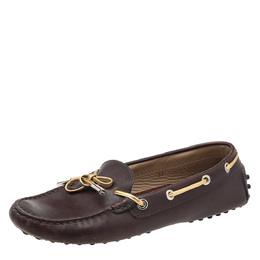 Tod's: Коричневые мокасины 