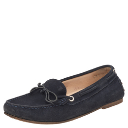 Tod's: Синие мокасины 