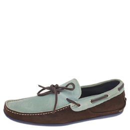 Salvatore Ferragamo: Зелёные мокасины 