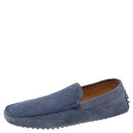 Tod's: Голубые мокасины 