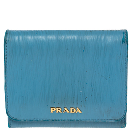 Prada: Голубой кошелёк 