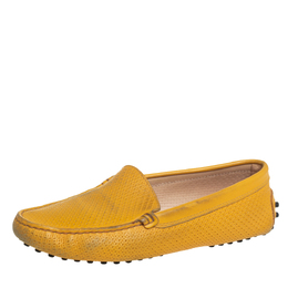 Tod's: Жёлтые мокасины 