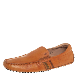 Tod's: Светлые мокасины 