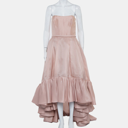 Reem Acra: Розовое платье 