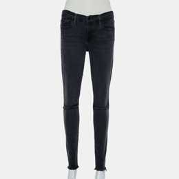 Frame: Чёрные джинсы  Le Skinny de Jeanne