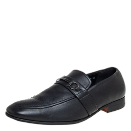 Salvatore Ferragamo: Чёрные мокасины 