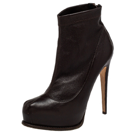 Brian Atwood: Бордовые ботинки 