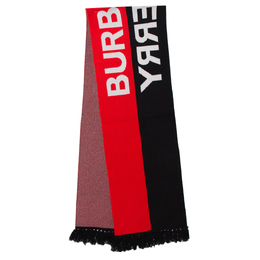 Burberry: Двухцветный шарф 