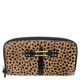 Jimmy Choo: Кошелёк  Wallet с животным принтом