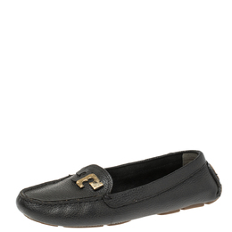 Tory Burch: Чёрные мокасины 