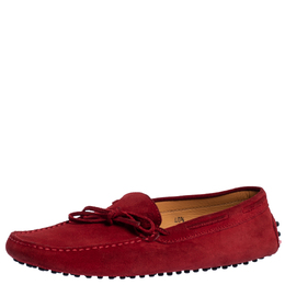 Tod's: Красные мокасины 