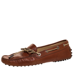 Tod's: Коричневые мокасины 