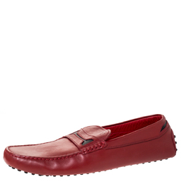 Tod's: Красные мокасины 