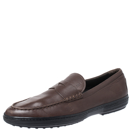 Tod's: Коричневые мокасины 