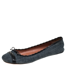 Alaia: Чёрные балетки 