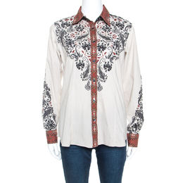 Etro: Бежевая рубашка 