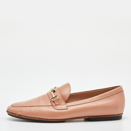 Tod's: Оранжевые мокасины  Double T