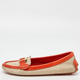 Tory Burch: Бежевые лоферы 