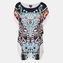 Just Cavalli: Многоцветное платье 