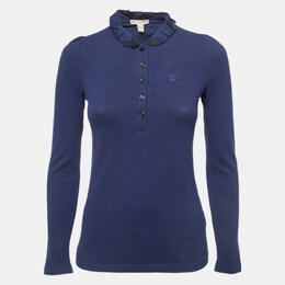 Burberry Brit: Синее поло 