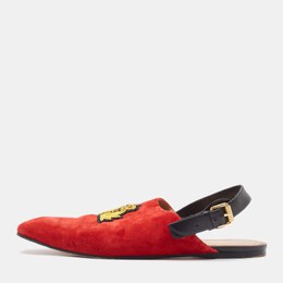 Christian Louboutin: Красные сандалии 