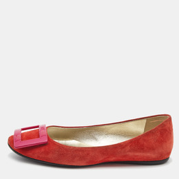 Roger Vivier: Оранжевые балетки 