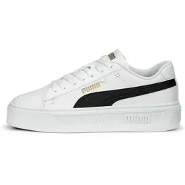 PUMA: Белые кроссовки  Smash