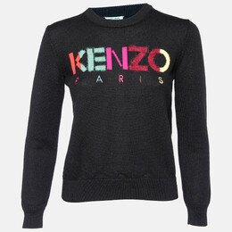 Kenzo: Чёрный свитер 