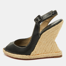 Christian Louboutin: Чёрные мокасины 