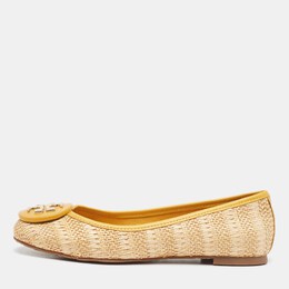Tory Burch: Бежевые балетки 
