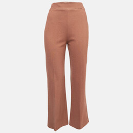Victoria Victoria Beckham: Коричневые брюки 