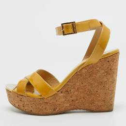 Jimmy Choo: Жёлтые сандалии 
