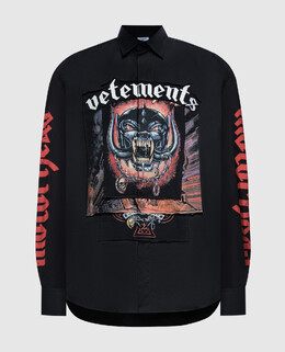 Vetements: Чорні сорочки 