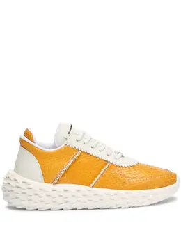 Giuseppe Zanotti: Жёлтые кроссовки  Urchin